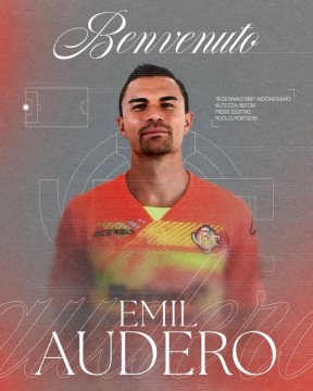 Emil Audero mengenakan kostum Cremonese. (Instagram @uscremonese)